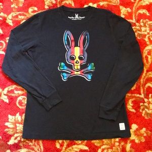 Psycho Bunny Long Sleeve Graphic T.